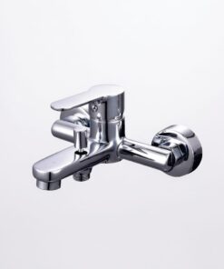 Luca Bath Mixer + Handshower Chrome