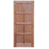 Door Exterior 8 Panel Hardwood