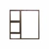 Aluminium Window Bronze 1500x1500