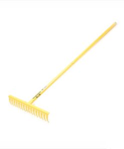 Steel Rake Heavy Duty Yellow