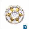 Ceiling Rose 600mm Clock & Dial Gold