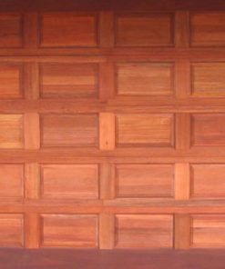 Garage Door Wooden Double Sectional 40 Panel