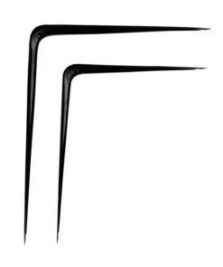 Shelf Brack 125X150 Pair Black