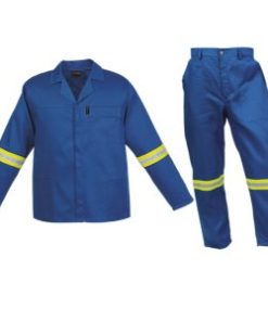 Overall Reflective Royal Blue 2 Piece