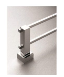 Gio Bella Malta Double Towel Rail 660mm