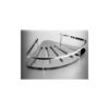 Gio Bella Single Corner Basket Stainless Steel