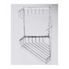 Gio Bella Double Corner Caddy Stainless Steel