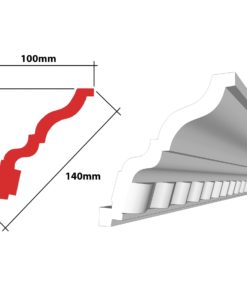 Alternative view of Cornice Juliet