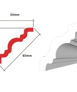 Alternative view of Cornice Sante