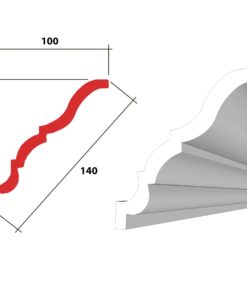Alternative view of Cornice Troy