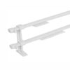 Curtain Rail Track - White