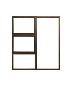 Aluminium Window Bronze 1800x1800