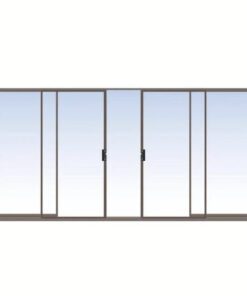 Aluminium Sliding Door 4Panel 3m X 2.1m  Bronze