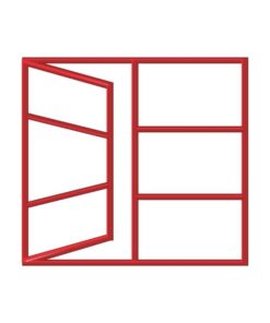 Steel Window Frame C2H