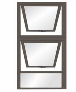 Aluminium Window Bronze 900x1500