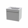 Cabinet Wall Hung + Basin - White