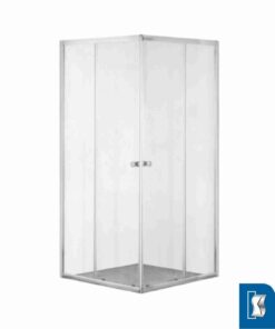 Shower Door Corner Chrome Frame