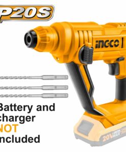 Ingco Cordless Drill Rotary Hammer 20v