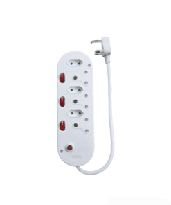 Multiplug 6 Way + Switches