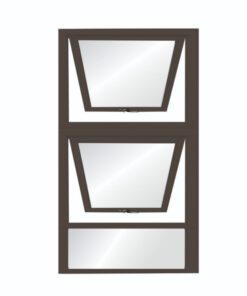 Aluminium Window Bronze 900x1800
