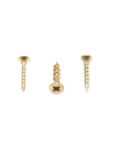 Eureka Chipboard Screws Full Thread Yellow Passivated