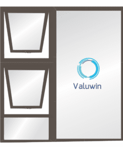 Aluminium Window Bronze1200x1500