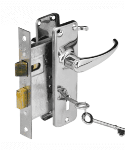 Yale Lockset 3 Lever Chrome