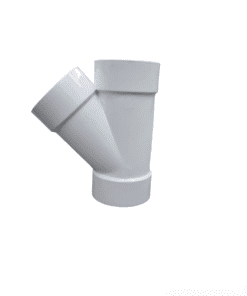 PVC 50mm Y Junct 45' Plain