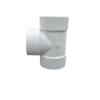 PVC 50mm Tee Junction 87.5 Plain