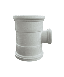 PVC 110mm Soil Vent Junction Reducer 50mm Single 90 Degree Plain SABS
