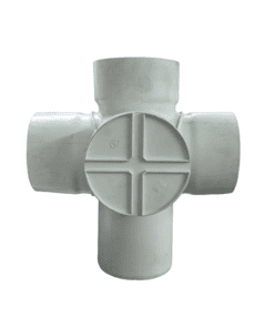 PVC 110mm Soil Vent Junction Double 90 Degree IE SABS