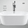 Bath Freestanding White SOF/203