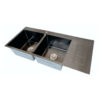 Sink CG Double Drop-In 1000x460mm Black