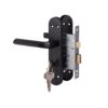 Yale 3 Lever Lockset Cuneo Matte Black Cylinder