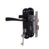 Yale 3 Lever Lockset Dritta Matte Black