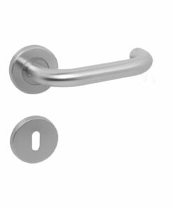 Lockset On Rose 3 Lever Keyhole