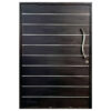 Door Pivot Black Horizontal 1.2m