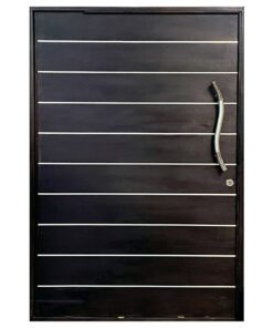 Door Pivot Black Horizontal 1.2m