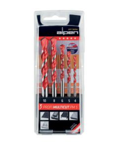 Drill Bit Multi Cut Set 5 Piece