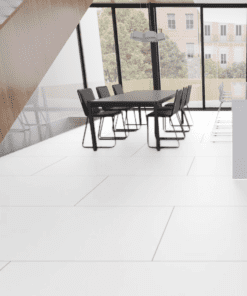 White Glossy Polished Glazed Tile Slab 1200 x1800 mm