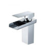 Basin Faucet Waterfall Cut Edge