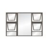 Aluminium Window Bronze 1800x1500 4 Opener
