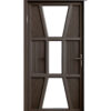 Aluminium Door Hour Glass 900