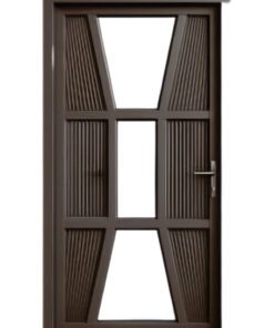 Aluminium Door Hour Glass 900
