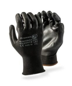Glove Nitrile Black Hawk