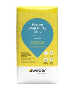 Weber Mason Wall Putty 20kg Grey