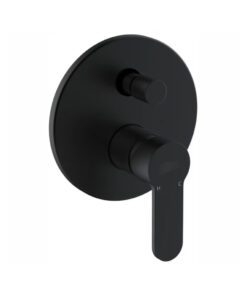 Shower Mixer Concealed Diverter Black Aquarius