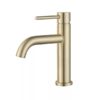Basin Mixer Bijiou Stylet Gold Short Body
