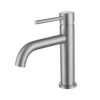 Basin Mixer Bijiou Stylet Satin Nickle Short Body