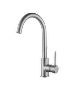 Sink Mixer Deck Type Bijiou Stylet Satin Nickle